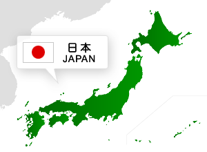 地図：日本