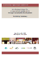 Developing Visions for a Low-Carbon Society (LCS) through Sustainable Development: Workshop Summary